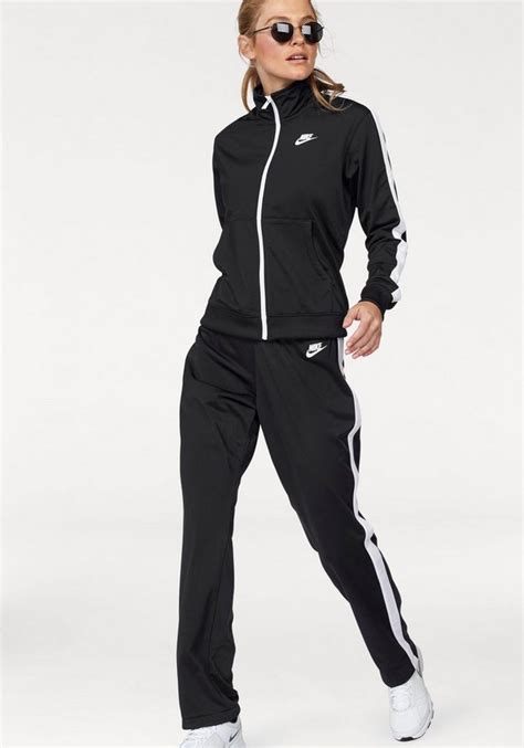 nike trainingsanzug damen schwarz|nike jogginanzüge.